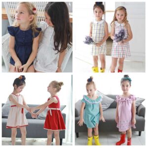 母女親子洋裝雙色款｜13款夢幻設計，穿出親子默契感｜北投之家