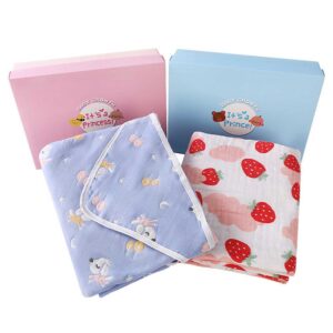 安撫沐浴嬰兒禮盒｜包巾＋浴巾多功能組合，安撫送禮最暖心｜北投之家