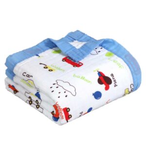 北投之家寶寶浴巾｜六層紗柔軟親膚，一巾多用可當被子
